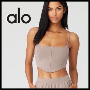 ALO Yoga Taupe Tank Top
